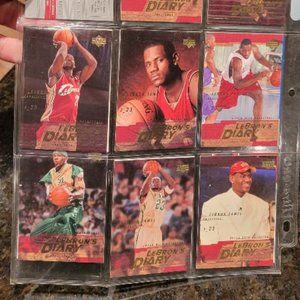 Lebron James and other Athlete Sports Cards
